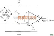 仪表放大器中的由INA155构成的电阻电桥放大电路