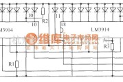 LED电路中的20条发光线段的光柱显示器件驱动电路