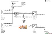 马自达中的马自达94GALANT被动式SRS电路图