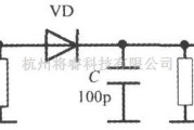 光敏二极管、三极管电路中的用二极管检测输入功率电路图