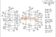 集成音频放大中的HA1388功放电路