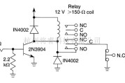 控制电路中的闭锁继电器驱动电路