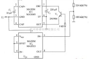 充电电路中的两片IC组成的电容充电泵电路图