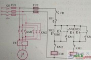 一例接触器连锁点动和长动正反转控制线路