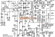 显示器电源中的AST-TE1498型多频彩色显示器的电源电路图