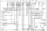 马自达中的马自达95TAURUS(3.8L)模拟式仪表板电路图
