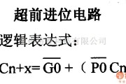 数字电路中的4000系列数字电路,4582超前进位电路