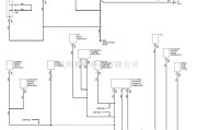马自达中的马自达94GALANT搭铁分配电路图