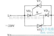 晶闸管控制中的普通晶闸管借用阳极电压触发电路