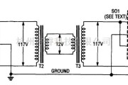 电源电路中的低成本的隔离变压器（即兴设置）
