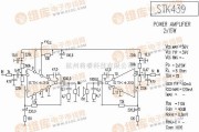 音频电路中的STK429 音响IC电路图