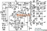 显示器电源中的VGA V-1412型EGA彩色显示器的电源电路图