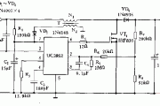 采用UC3852构成的有源高功率因数校正前置调节器电路图