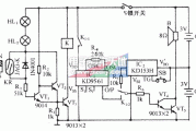 光华牌防盗门铃电子锁电路