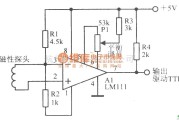 调节放大中的磁性传感前置放大电路
