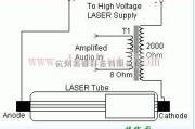 光电电路中的激光发射器电路图