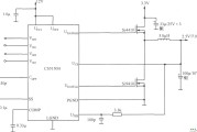 4位编码同步降压控制器CS5150H构成的有12V偏压3.3V至2.5V／7.0A