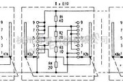 光电电路中的十进制电阻箱电路