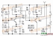 语音电路中的自制调频无线话筒电路图