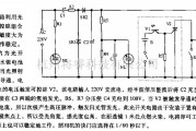 灯光控制中的照相机辅助闪光装置电路图