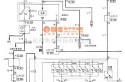 东南中的东南菱绅电动折叠式遥控后视镜电气系统电路图