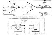 控制电路中的带字数显示器的简单逻辑探头电路