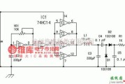 电源电路中的基于74HC14芯片设计+5V输入+30V输出的升压电路