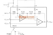 仪表放大器中的INA155／156信号和电源的基本连接电路