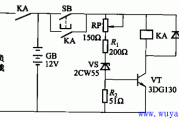 蓄电池放电保护器电路图