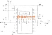 射频放大器中的由RF2104构成的830MHz中功率放大器原理电路