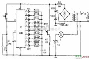 光电电路中的基于CD4017的调光灯电路