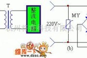 保护电路中的整流电源的过压保护电路图