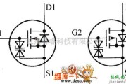 综合电路中的AP4525GEM内部电路图