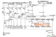 别克中的别克/GL8凸轮轴位置(CMP)传感器、曲轴位置(CKP)传感器、点火电控单元(ICM)电路图