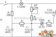 超声波遥控中的照明灯超声波遥控器电路图