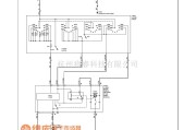 凯迪拉克中的凯帝拉克雨刮清洗器电路图(无下雨感应)