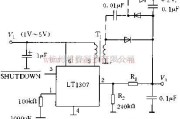 基于LT1307的高压回扫变换器电路图