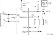 传感器电路中的SMBus总线与智能温度控制器MAX6641构成的应用电路