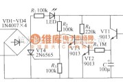 灯光控制中的触摸式延迟灯开关电路(6)