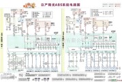 日产中的日产阳光ABS系统电路图