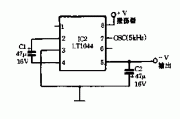 用LT1044产生负电源电路图