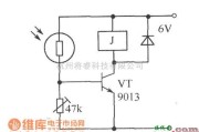 光敏电阻中的光控继电器图