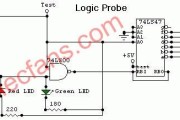 逻辑探针电路图,Logic Probe