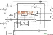 分立元件放大中的LM4911无输出电容(OCL)功率电路电路图