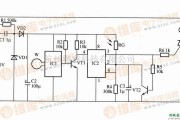 灯光控制中的基于TX982构成的微波传感自动照明控制器电路图