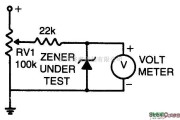检测电路中的齐纳二极管检查器

