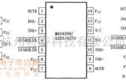 宽带放大器电路中的MAX4265～MAX4270 电压反馈运算放大器电路图