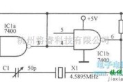 振荡电路中的使用TTL电路的4.59MHz振荡器
