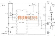 电源电路中的12V阀控密封铅酸电池双电平浮充充电器的电路图 UC3960