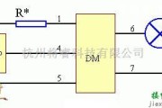 灯光控制中的闪烁灯电路图